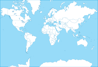 Vector World Map 7 Vector Download