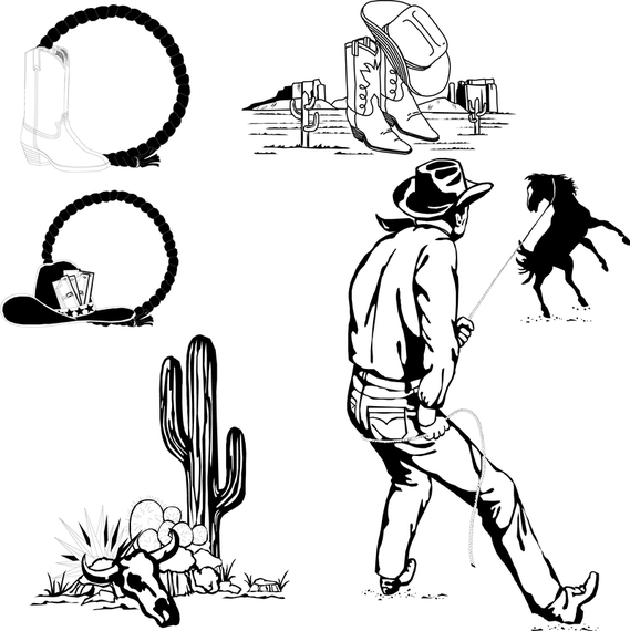 Wrangler Black And White Clip Art Wrangler Black And White Clip Art