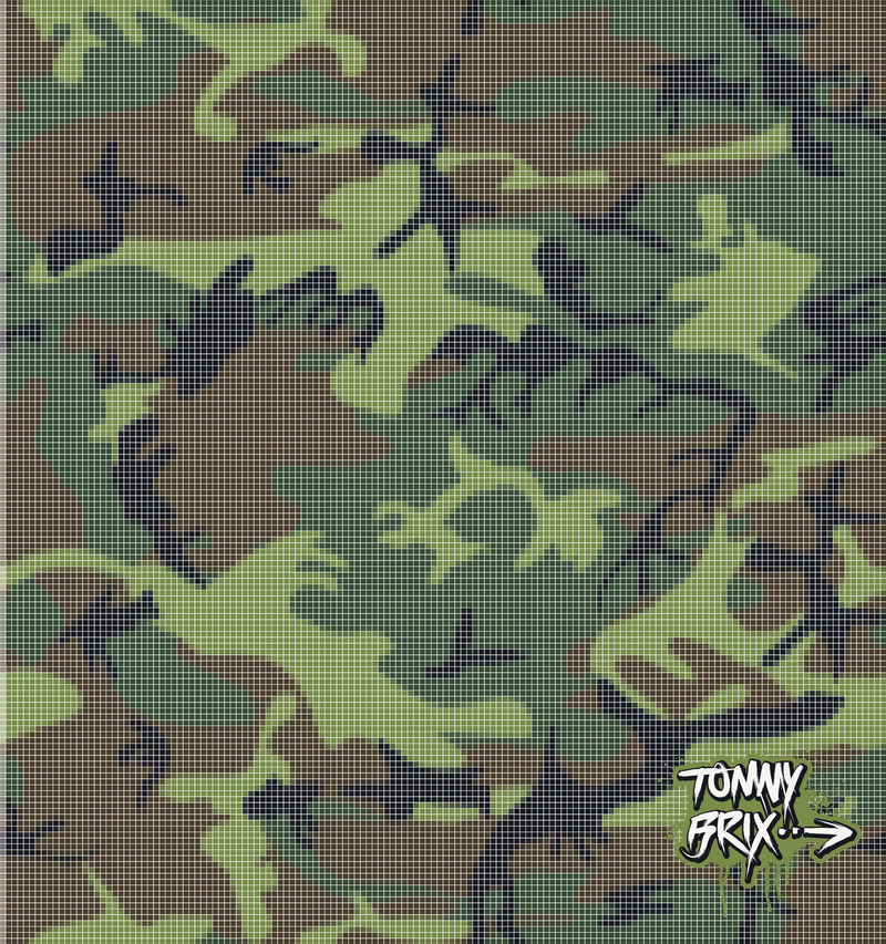 Raster 3 Camouflage Design Tommy Brix