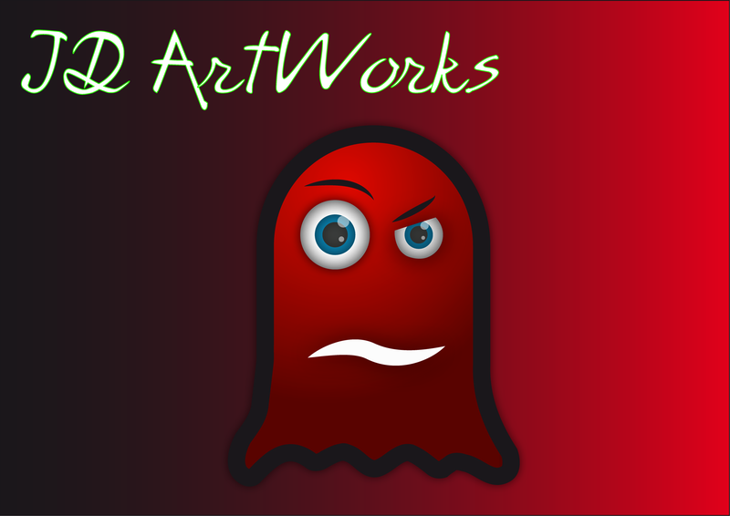 Ghost Red Vector Ghost Red Vector