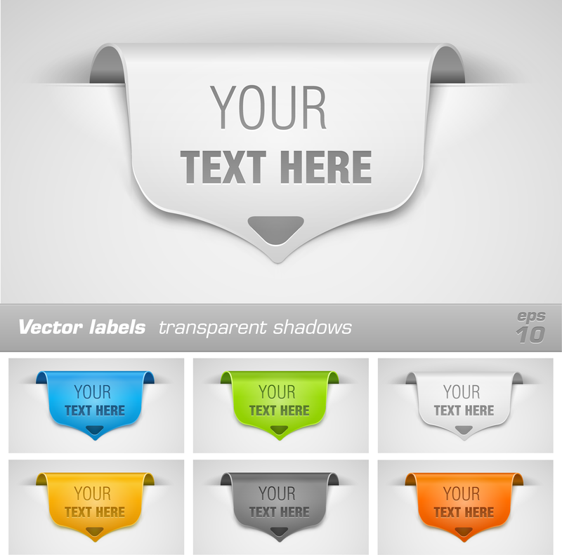 Borde del hermoso vector de papel decorativo