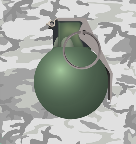 Grenade Illustration Grenade Illustration