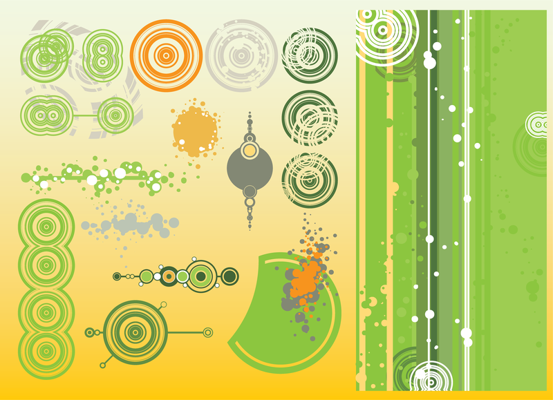 Kreisformen Vektoren