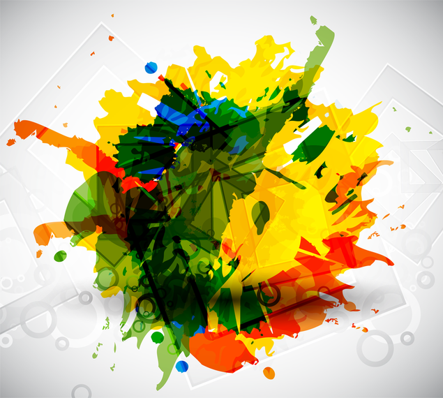 Arte vetorial colorida Arte vetorial colorida
