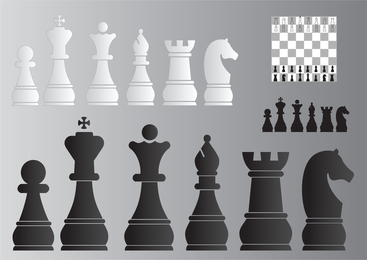 Chess figures - Vector download