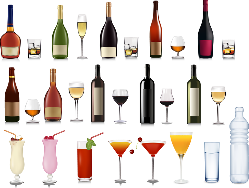 Vector Various Bottles Collection - Vector download