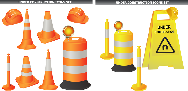Roadblocks Vector Roadblocks Vector