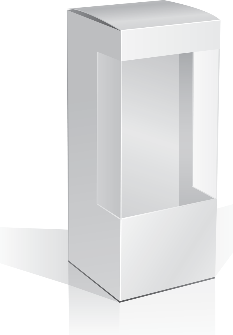1 Box Blank Vector - Vector download