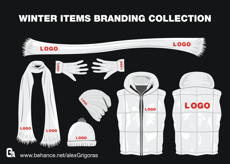 Winter Items Vector Collection Winter Items Vector Collection