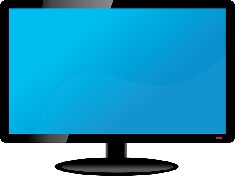 Lcd Tv Vector - Vector download