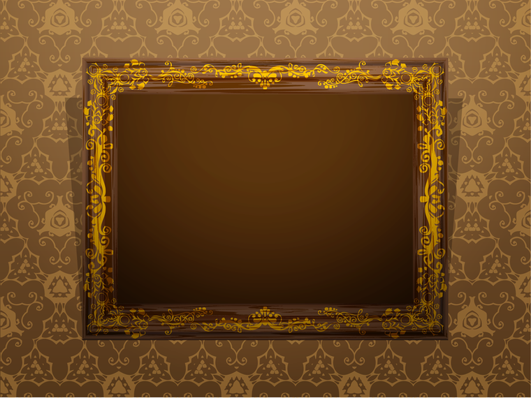 Classic Wood Frame 05 Vector Vector download