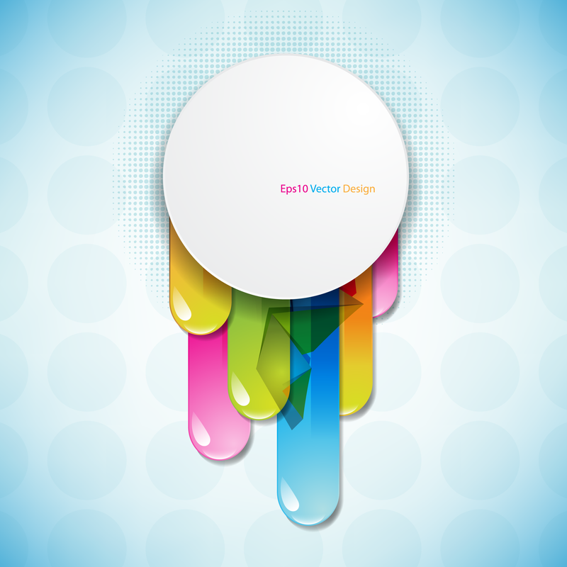 Brilliant Color Circle 04 Vektor