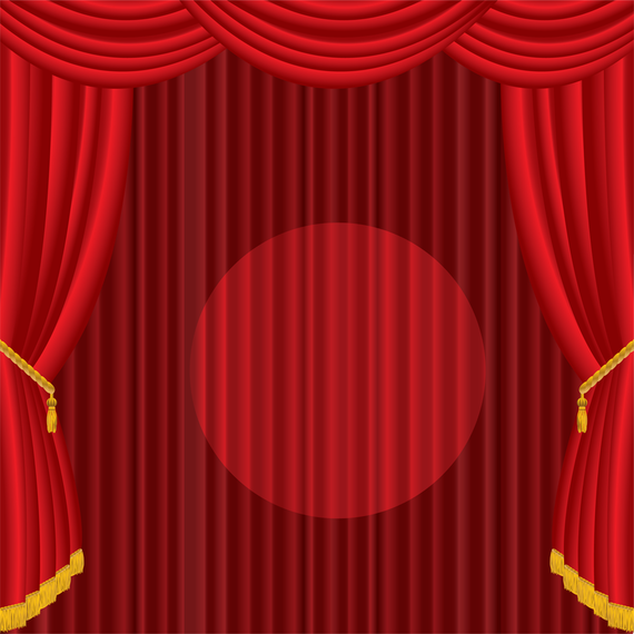 Vector Red Curtain - Vector download