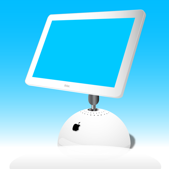 Imac pantalla ilustracion Imac pantalla ilustracion
