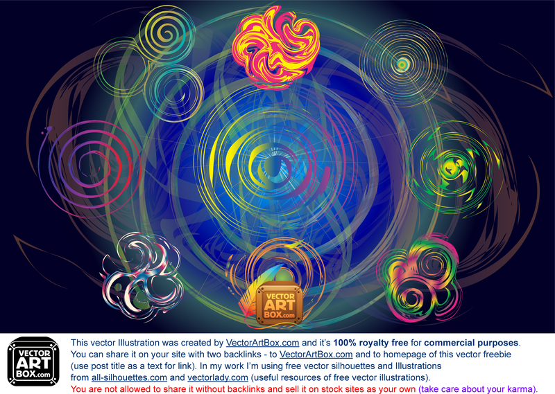 Vector Crazy Shapes Vector download