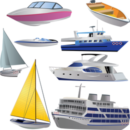Vector de barco 3
