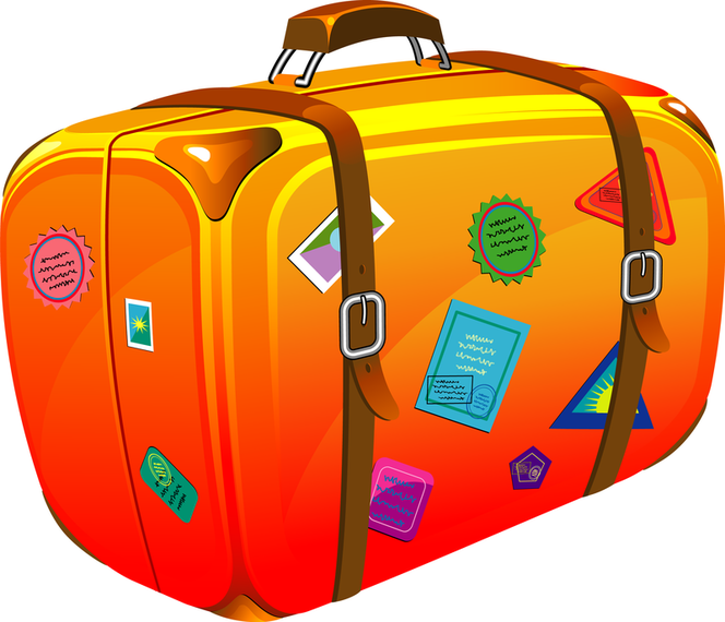 Suitcase Theme Vector Vector download