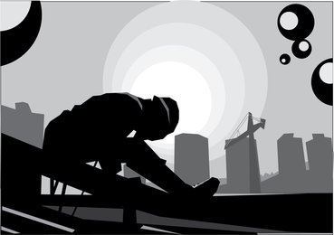 Canteiros de obras vetoriais