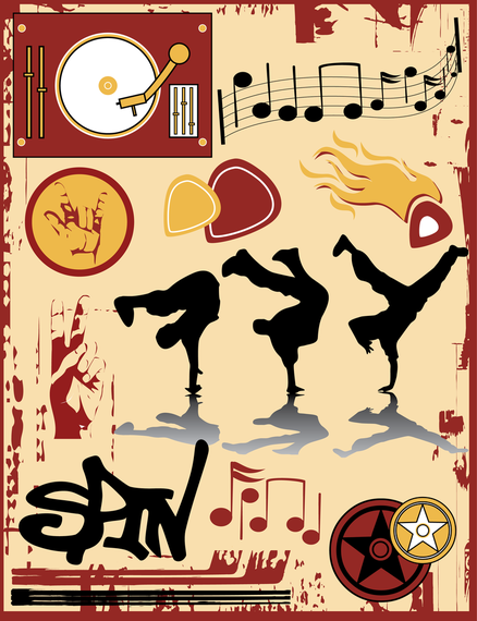 The Trend Of Musical Elements Vector The Trend Of Musical Elements Vector