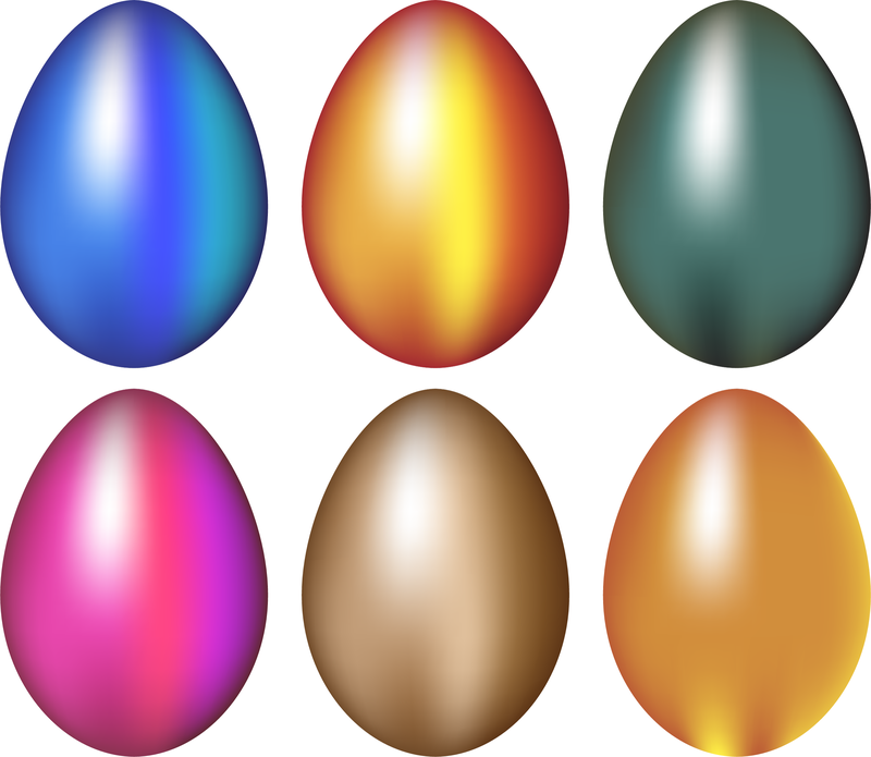 Vector de álbum de huevo de Pascua