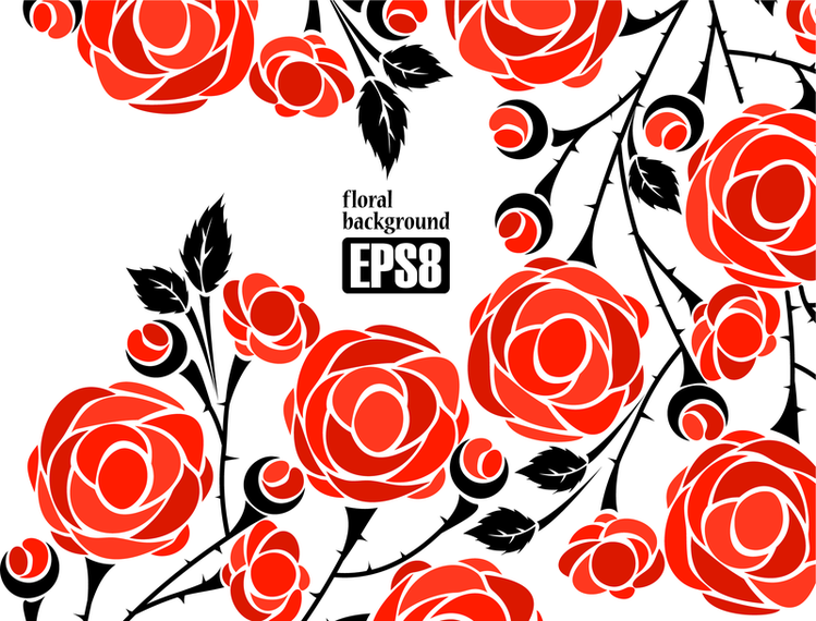 1 vector de rosas 1 vector de rosas