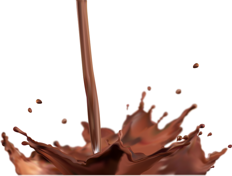 Vector Splash Of Chocolate Vector Splash Of Chocolate