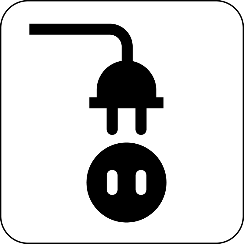 Elektrischer Schilder-Vektor