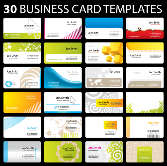30 Of Practical Card Template Vector 30 Of Practical Card Template Vector
