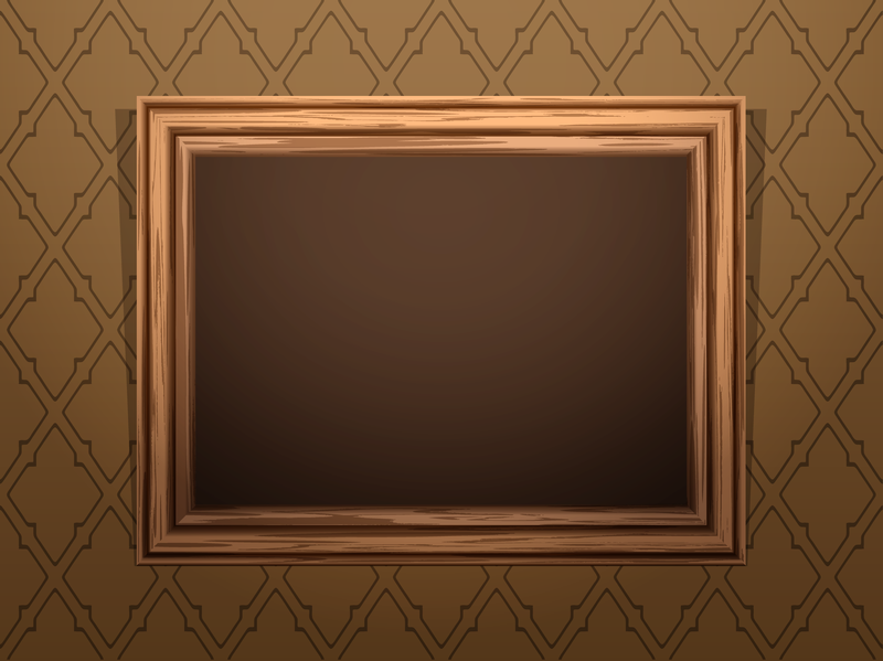 Classic Wood Frame 04 Vector - Vector Download