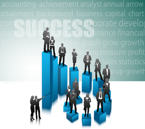 Vector de élite empresarial