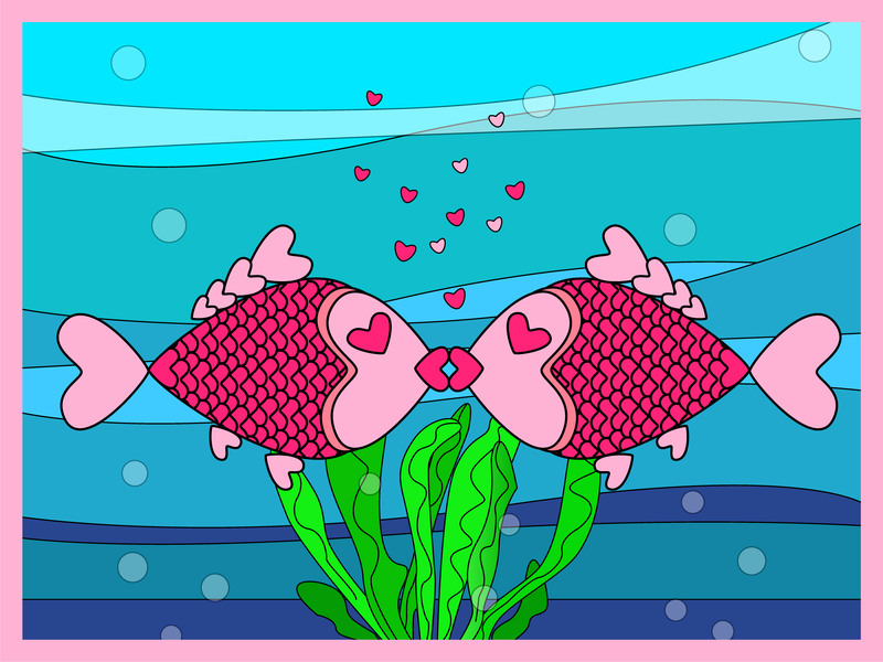 Download Original Lover Fish - Vector download