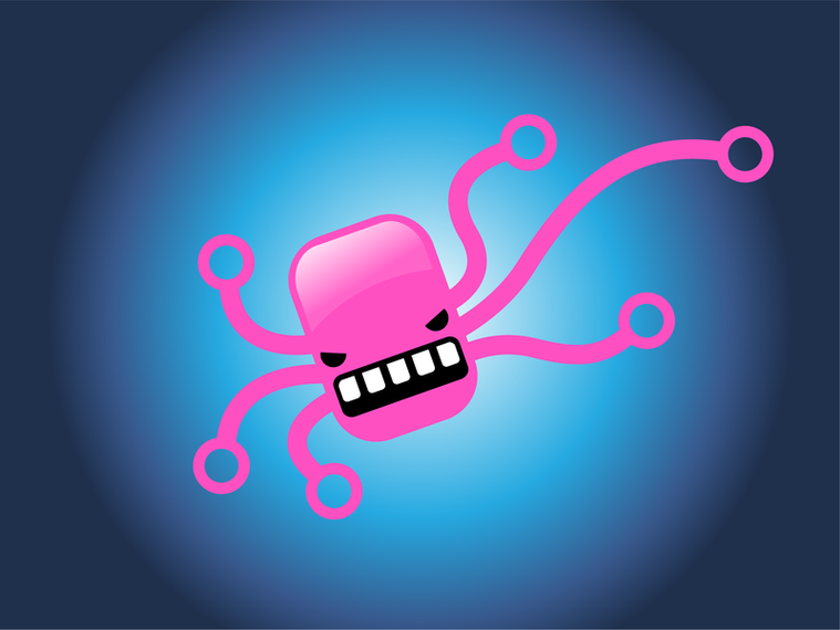 Pulpo carácter cómico Pulpo carácter cómico