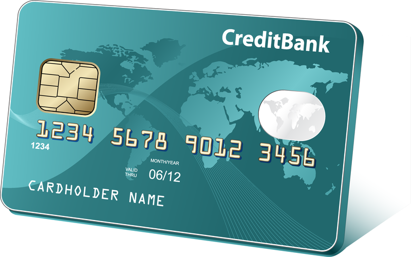 Kreditkarte Bankkarte Vektor