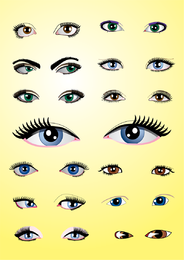 Paquete de ojos