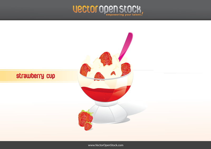 Erdbeer-Joghurt-Tasse