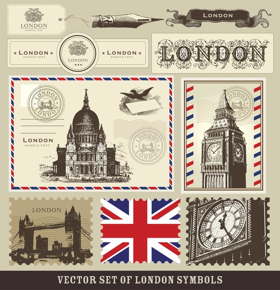 Europeanstyle Buildings Stamps 02 Vector Europeanstyle Buildings Stamps 02 Vector