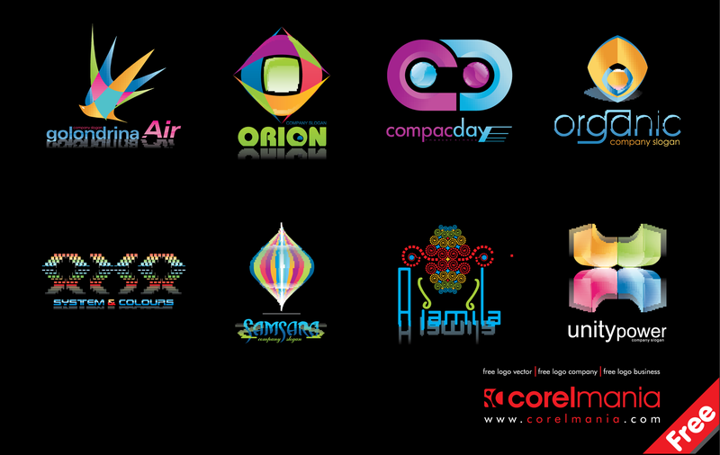 Conjunto de descarga de vectores de logotipo