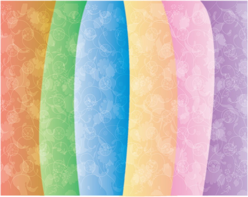 Rainbow background with pattern - Vector download