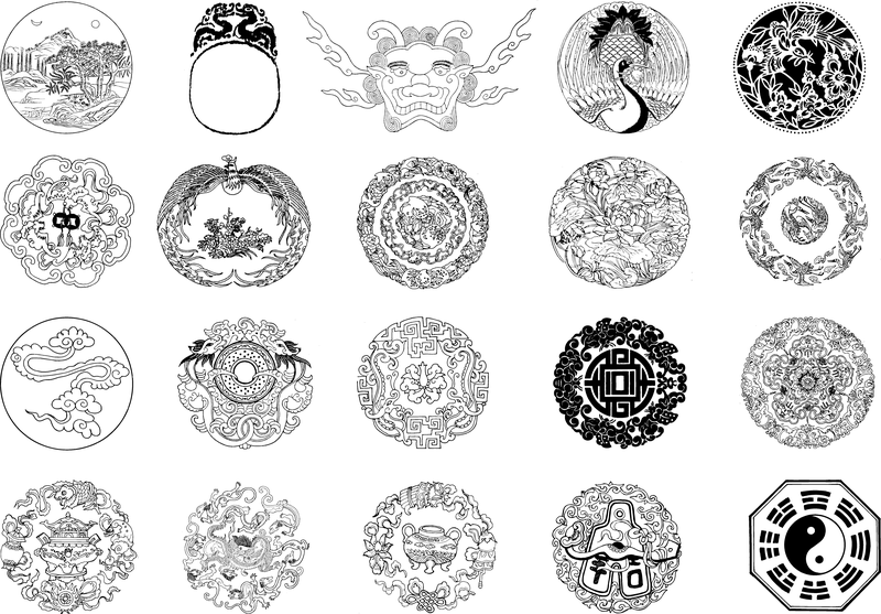 Chinese Classical Vector Of Fifteen Chinese Classical Vector Of Fifteen