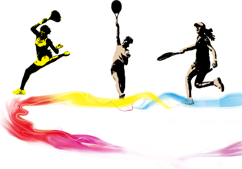 Gorgeous Tennis Vector - Vector download