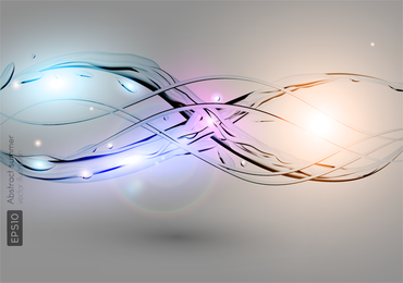 Spray de luz 02 Vector
