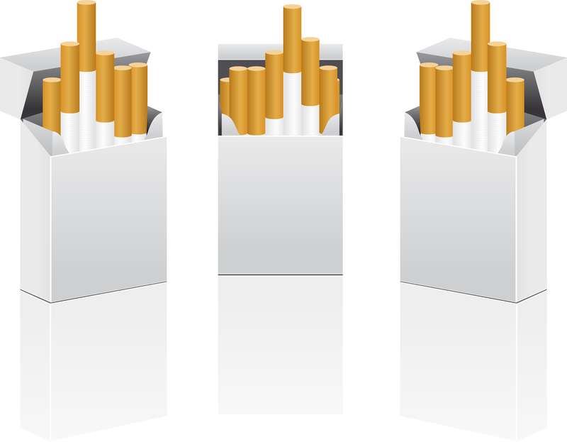 Download Cigarette box mockup - Vector download
