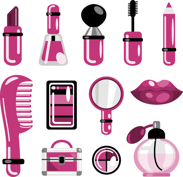 Daily Cosmetics 02 Vector Daily Cosmetics 02 Vector