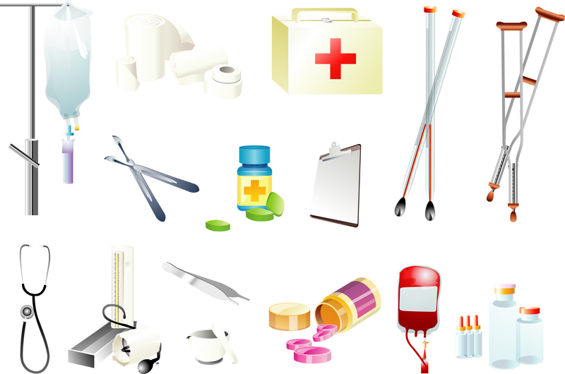 Vector Of Medical Supplies 3