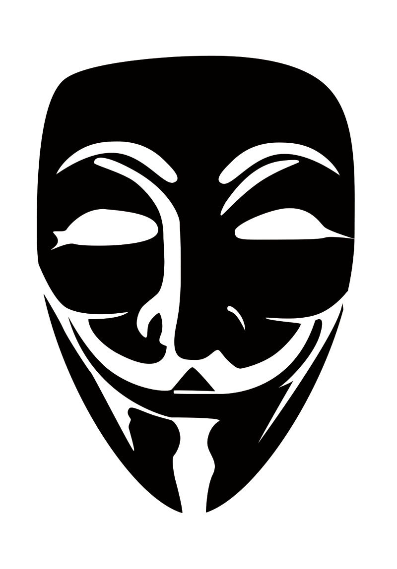 Vendetta Mask Vector - Vector download