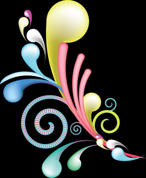Swirl Maina Vector for Adobe illustrator. Swirl Maina Vector for Adobe illustrator.