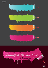 Vetor de trabalho de pintura