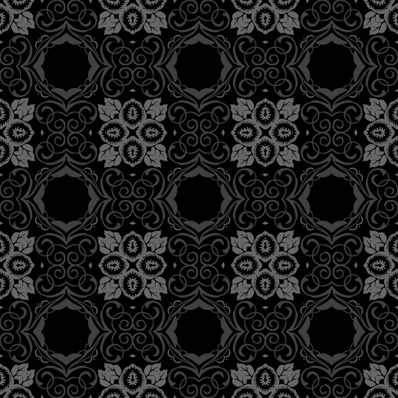 Dark floral pattern design Dark floral pattern design