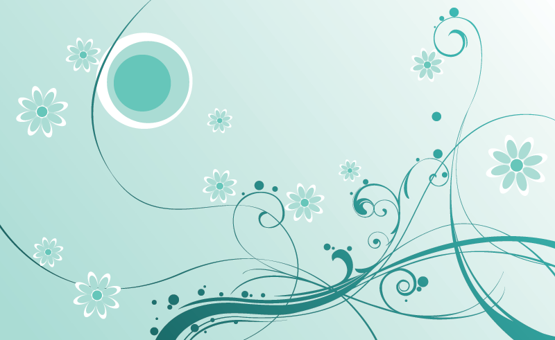 Vector Swirls & Flowers Vector Swirls & Flowers
