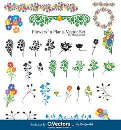 Flowers?n Plants Vector Graphics - QVectors exclusivel